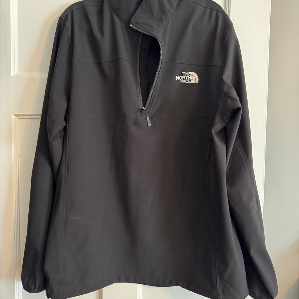 The North Face Black Pull Over  Jacket